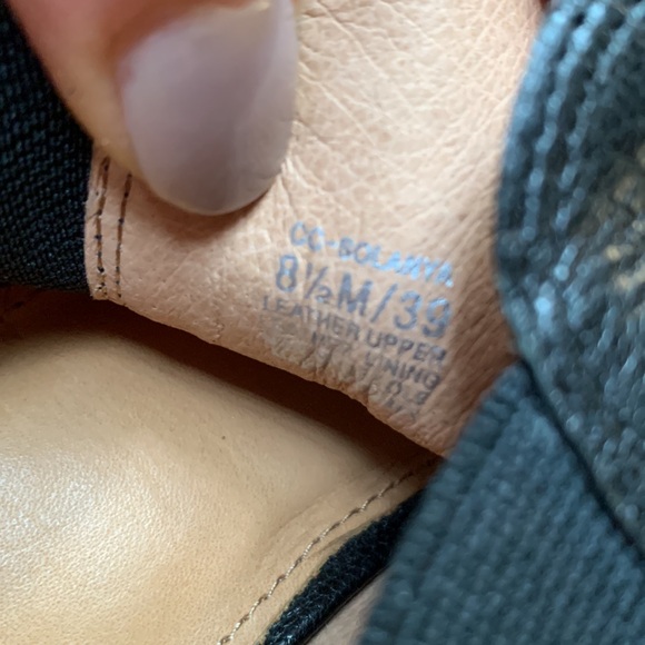 Great Shoes Corso Como All Leather Black and Animal print heel booties - Picture 8 of 12